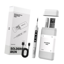 USB Soldering Iron Adjustable Temperature 230-450-White
