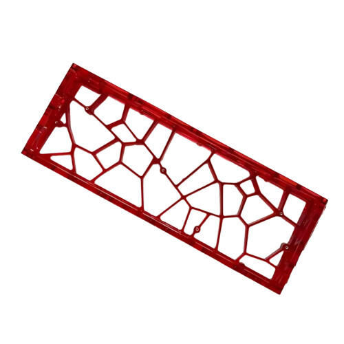 1PC Ventilated Keyboards Shell Case Durability-Translucent red