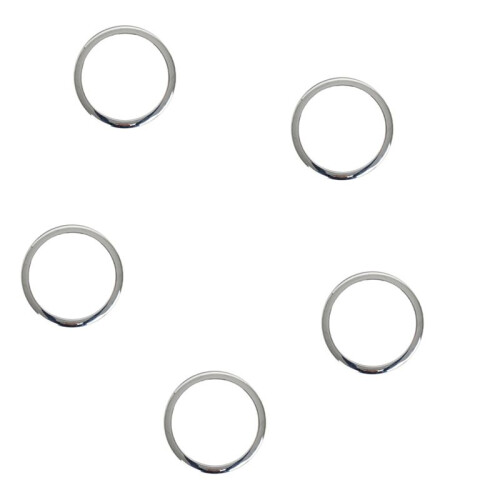 5X Kit de Bateria de 6 Polegadas, Anéis de Furo de Tambor, Acessórios para Ferramentas de PerfuraçãO de Tambor