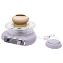 Pottery Wheel Machine Kit, 4.7 Inch Turntable Electric Adjustable Speed Pottery Machine with Foot Pedal ,US Plug