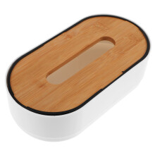 Japanese Minimalist Tissue Box Cover White Decorative Holder for Home Car Bathroom and Office Use