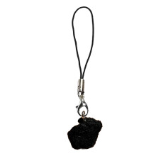 Flocking Pig Keychain with Assorted Colors Sturdy-Black