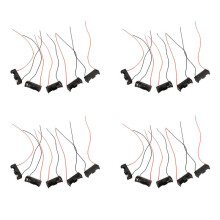 20 Pz 1 23A A23 12 V Batteria Titolare di Immagazzinaggio Della Scatola del Supporto Della Clip Con Cavo