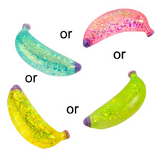 Realistisch gevoel Banaan zintuiglijk speelgoed,-Willekeurig