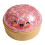 Dumpling Sensory Stress Toy Hand Exercise Toy-Translucent pink 1