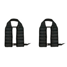 2X Bierriem 12 Pocket Drinkvest Drankhouder voor Outdoor Climbing Camping Travel