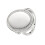 Moderner geometrischer Medaillonring mit verdecktem Halter,-P 1