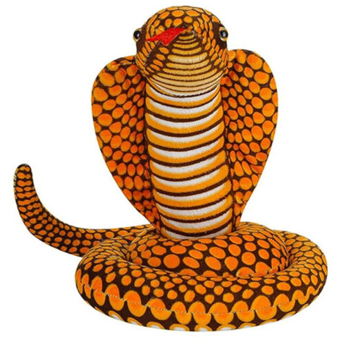 Stuffed Animal  Snake Plush Stuffed Python  Doll Prank Prop Animal Party Decoration Gift Yellow