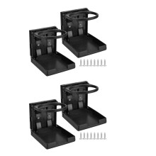 4 STKS Auto Bekerhouder Bekerhouder Opvouwbare Waterfles Cup Montage voor Auto Vrachtwagen Boot