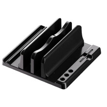 Supporto Verticale Universale per Laptop, Supporto Regolabile, Rack di Archiviazione Verticale per Tablet PC Portatile, Tablet