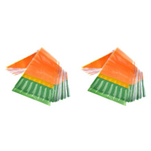40X Easter Christmas Carrot Patterned Cone Shaped Treat Bags Triangle Goody Bags