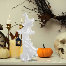 Halloween noitahattu LED-haamuvalokoriste