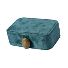 Rectangular Shape Delicate Jewelry Organizers-VitalityBlue
