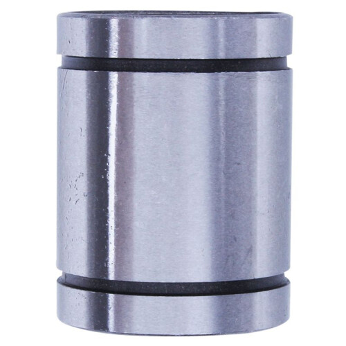 6X LM20UU 20mm Inside Dia Linear Motion  Bush Bearing Bushing Silver 2