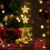 Christmas Window LED Lights, Warm White, Battery Powered, 1