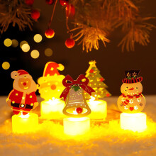 5-pak LED flammeløse julelys