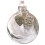 Clear Feather Heart Memorial Ornament 1