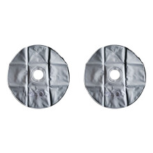 2X Bolsa de Peso de Água Tripé Alforje Portátil Dobrável com Bolsa de Peso de Água para Acampamento Fotográfico Ao Ar Livre