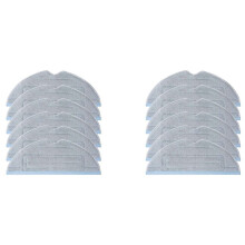 12 Stuks Vacuüm Vervangende Dweilpads voor  S7 S7+ T7S  Accessoires Herbruikbare Natte Microvezel Zachte Pad