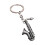 Klassischer Mini-Sax-Schlüsselanhänger, exquisite-Silber C 1