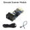 Waveshare Barcode Scanner Module 2D Codes Scanner Module Barcode Scanning Module Barcode QR Code Reader 2