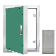 Paintable Drywall Access Panel 24x24 Lockable Flush Mount Wall Door for Plumbing Electrical Seamless Integration