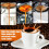 Coffee Bottomless Filter 51mm for  EC680 / EC685, Removable Bottomless Filter Holder with Filter Basket 4