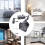 Lightweight 10cm Plastic Air Blower Duct Fan With Quiet 4