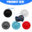 Pack of 4 Analog Stick Rocker Caps Gaming Accessory-Blue 4