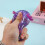 Entertaining Ergonomic Shape Axolotl Squeeze Toy Soft-Yellow 5