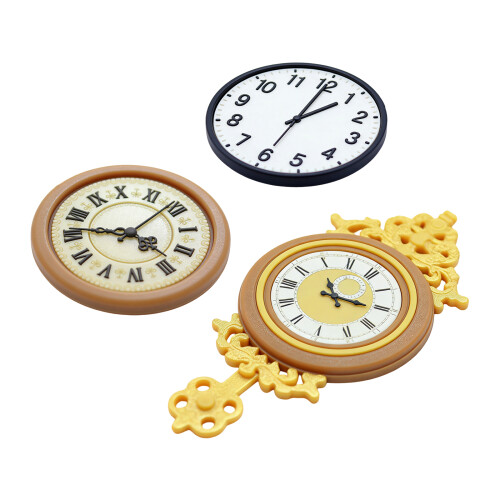 Miniature Retro European Clock for-vintage wall clock 1
