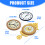 Miniature Retro European Clock for-vintage wall clock 4