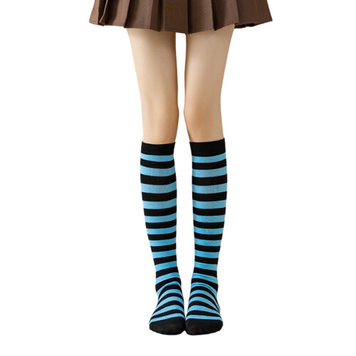 Chaussettes longues respirantes, Design à rayures-Article 10