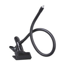 Multiple Position Camera Clamp With 40cm Bendable Arm 360-Black
