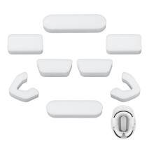 Comfort Enhancing Foam Insert For Baseball Helmets Safely-White