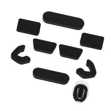 Doublures de remplacement pour casque de Baseball Standard,-Noir