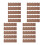 Interlocking Timber Shingle Tiles for Modular Dollhouses 1