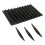 Moule de cuisson en Silicone à 10 cavités, gousses de-Noir 1