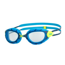 (One Size, Blue/Lime/Clear) Zoggs Childrens/Kids Predator Swimming Goggles