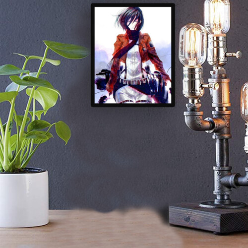 Diamond Painting Full Diamond Circle DIY Attack  - Ackerman Female 1