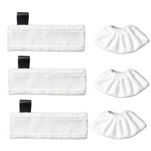 3 Panni in Microfibra per Mop 3 Coperture per Mop Compatibili con I Pulitori A Vapore SC2 SC3 SC4 SC5