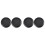 2X Ceiling Speaker Grille, 4-Inch Ceiling Embedded Audio Speaker Grille(Black) 1