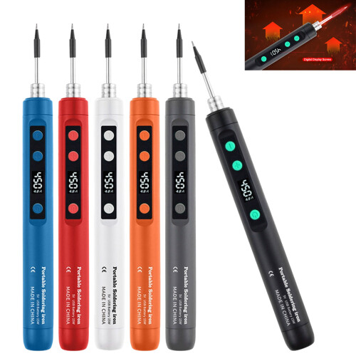 USB Electric Soldering Iron Welding Tool Heater Welding-Blue 1