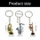 Porte-clés de Saxophone Miniature élégant, Style rétro,-Rouge A 4