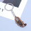 Porte-clés de Saxophone Miniature élégant, Style rétro,-Rouge A 5