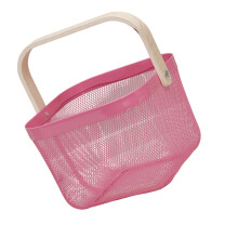 Praktische opbergplanner Metalen mand Geventileerde-Roze