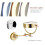 8 Inch LED Wall Mounted Makeup Mirror 3X Magnification, Double Sided Lighted Vanity Mirror with Extendable Arm and Plug Switch 4