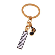 Porte-clés de haute qualité avec clé de Piano, pour décoration