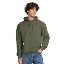 (XL, Classic Olive) Fruit of the Loom Unisex Adult Iconic Premium Hoodie