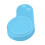 Tampa de Silicone para Display LCD com Acelerador de Dedo para Display LCD  M4 de 10 Polegadas para Painel de Scooter EléTrico, Azul 4